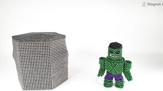 Hulkbuster VS Hulk VS Monster Magnet (Stop Motion) 네오큐브 헐크 버스터