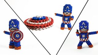 Magnetic Captain America 네오큐브 캡틴 아메리카(Stop Motion)