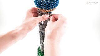 Reunion Tower out of magnetic balls (네오큐브)