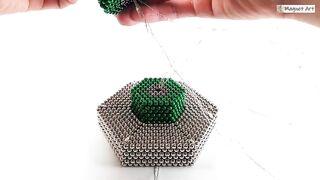 Lotus Tower made of magnetic balls 자석으로 만든 로터스타워