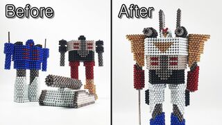 Transformation Combined Robot out of Magnetic balls(네오큐브)