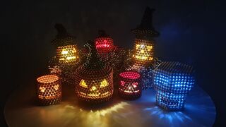 Halloween Pumpkins made of magnetic balls 네오큐브로 만든 할로윈 호박