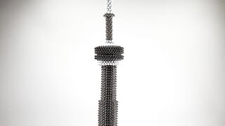 CN Tower made of magnets 자석으로 만든 캐나다 CN타워