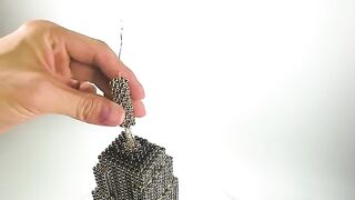 Empire State Building made of magnetic balls 자석으로 엠파이어 스테이트빌딩 만들기