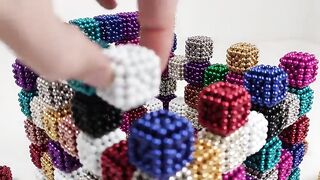 Playing with Colorful Magnet Cubes | Magnetic Games