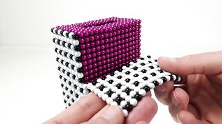 Double Magnet Cannon VS One Shell Plaza out of Magnetic Balls