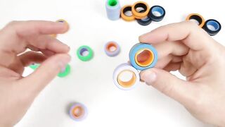 FinGears , Magnetic Rings Fidget Toy | Magnetic Games