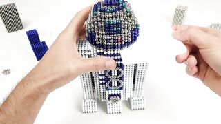 Star Wars R2-D2 out of Magnetic Balls | Magnetic Games