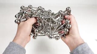 The Satisfaction of destroying Magnetic Sculptures | Magnetic Games