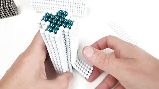 How to make Castel del Monte from 30000 Magnetic Balls | Magnetic Games