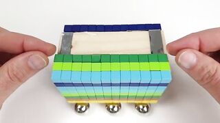 Magnet Train with Magnetic Coupling | Magnetic Games