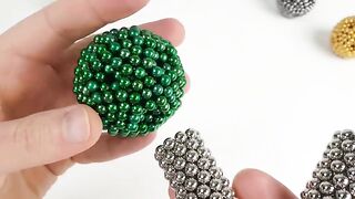 Molecular Icosahedron made of Magnetic Balls | Magnetic Games