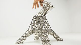 Destroying Magnetic Sculptures, Satisfaction or Disappointment? | Magnetic Games