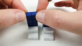Magnetic Colorful Cubes | Magnetic Games