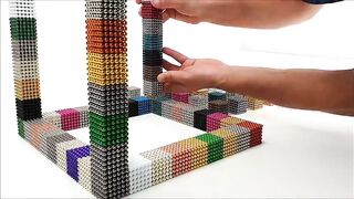 Playing with 20000 Magnetic Balls, Giant CUBE | Magnetic Games