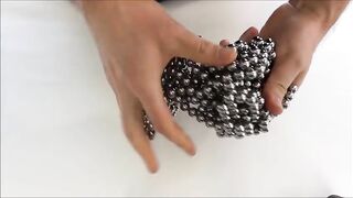 Destroying Magnetic Sculptures in Reverse | Magnetic Games