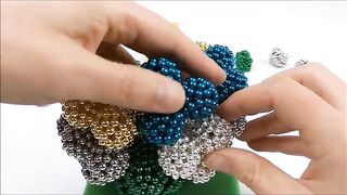 4800 Magnetic Balls Sculpture, a Ball of Balls of Neoballs | Magnetic Games