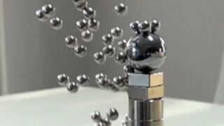 Insane Magnet Tower in Slow Motion | Magnetic Games