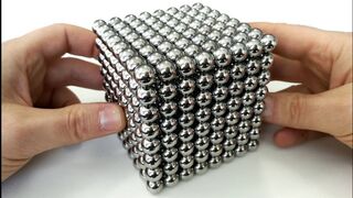 Playing with 512 Big Magnet Balls | Magnetic Games