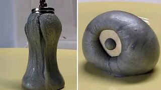 MAGNETIC PUTTY time lapse 7 hours in 2 minutes | Magnetic Games