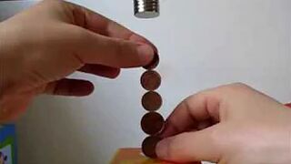 COINS BALANCE with neodymium magnets | Magnetic Games