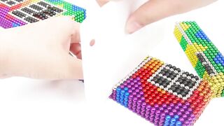 DIY Satisfying Magnet Balls - How To Build Villa Has Garage, Garden & Fish Pool From Magnetic Balls
