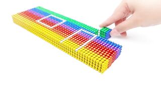 DIY Satisfying Magnet Balls - Build Cute Villa Has Swimming Pool For Hamster With Magnetic Balls