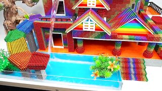 DIY - Build The Most Beautiful House Has Pool For Hamster Pets With Magnetic Balls (Satisfying)