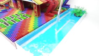 DIY - Build Most Beautiful House Has Fish Pool For Hamster With Magnetic Balls (Satisfying)