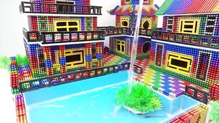 DIY - Build Amazing Hamster House Has Swimming Pool Aquarium With Magnetic Balls (Satisfying)