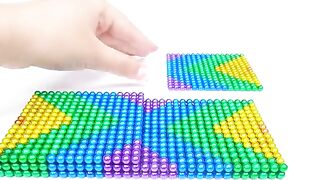 DIY - Build Dollhouse Swimming Pool For Hamster From Magnetic Balls (Satisfying) - Magnet Balls
