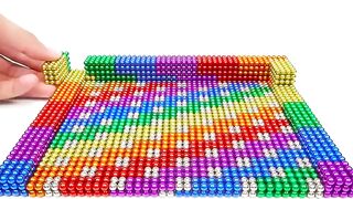 DIY - How To Make Multi Level Maze For Hamster From Magnetic Balls (Satisfying) - Magnet Balls
