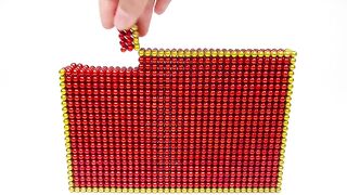 DIY - How To Make USB Villa House And Fish Pond From Magnetic Balls (Satisfying) - Magnet Balls