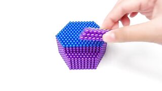DIY - How To Make Amazing Castle For Kitten Cat From Magnetic Balls (Satisfying) - Magnet Balls.