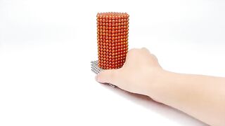 DIY - Build Amazing Hello Kitty Slide Car For Hamster From Magnetic Balls (Satisfying) Magnet Balls