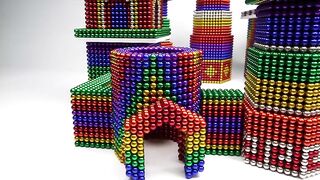 Most Creative - Build Mini Castle For Hamster With Magnetic Balls (Satisfying) - Magnet Balls