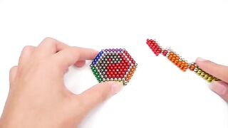 DIY - How To Build Mini Playground For Kitten Cat From Magnetic Balls (Satisfying) - Magnet Balls