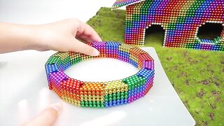 Build Mud House, Garden, Fish Pond For Python Snake With Magnetic Balls (Satisfying) - Magnet Balls