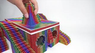 Most Creative - Build Cat House For Golden Hamster With Magnetic Balls (Satisfying) - Magnet Balls