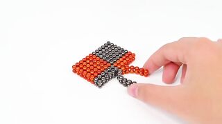 DIY - Build Villa With Fish Pond And Garden From Magnetic Balls (Satisfying) - Magnet Balls