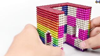 Most Creative - Build Chinese Ancient Castle With Magnetic Balls (Satisfying) - Magnet Balls