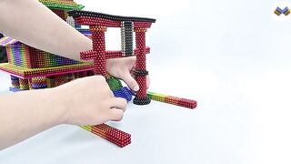 DIY - Build Japanese Temple With Magnetic Balls (Satisfying) - Magnet Balls