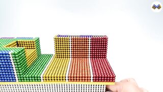 DIY - Building Hamster Rollers Model Playground With Magnetic Balls (Satisfying) - Magnet Balls