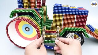DIY - Building Hamster Rollers Model Playground With Magnetic Balls (Satisfying) - Magnet Balls