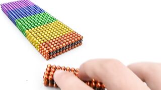 DIY - Build Amazing Pyramid Maze For Cute Hamsters Pet With Magnetic Balls Satisfying - Magnet Balls