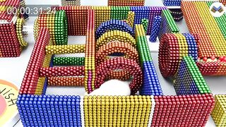 DIY - Build Amazing Maze For Funny Hamster Pet With Magnetic Balls (Satisfying) - Magnet Balls