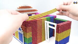 DIY - Build Amazing Miniature Aquarium Dollhouse With Magnetic Balls (Satisfying) - Magnet Balls