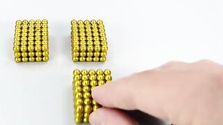 DIY - Build Goldfish TV Aquarium Guppies Fish Tank With Magnetic Balls (Satisfying) - Magnet Balls