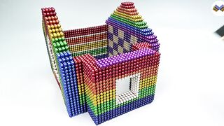 DIY - Build Guinea Pig House (Hamster Pet) With Magnetic Balls (Satisfying) - Magnet Balls