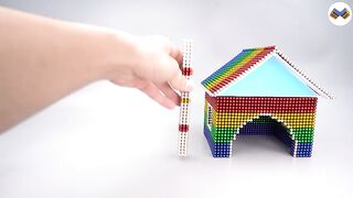 DIY - Build Amazing Puppy Dog House With Magnetic Balls (Satisfying) - Magnet Balls